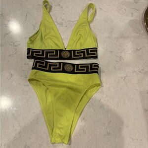 Versace Collection Yellow Bikini